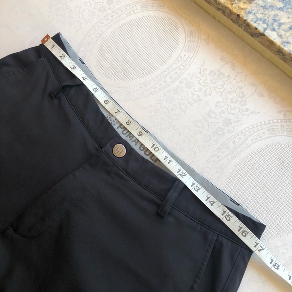 Puma SE Golf Way 1 Men’s Size W34/L32 Black Dri-Fit Golf Activewear Pants - Picture 5 of 16